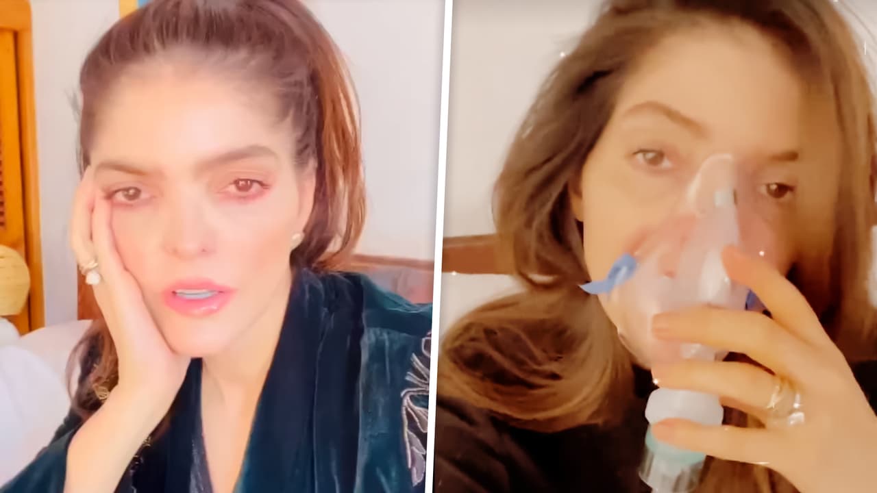 Ana Bárbara ha reportado que no se siente tan mal de salud ante el diagnóstico positivo de covid-19.