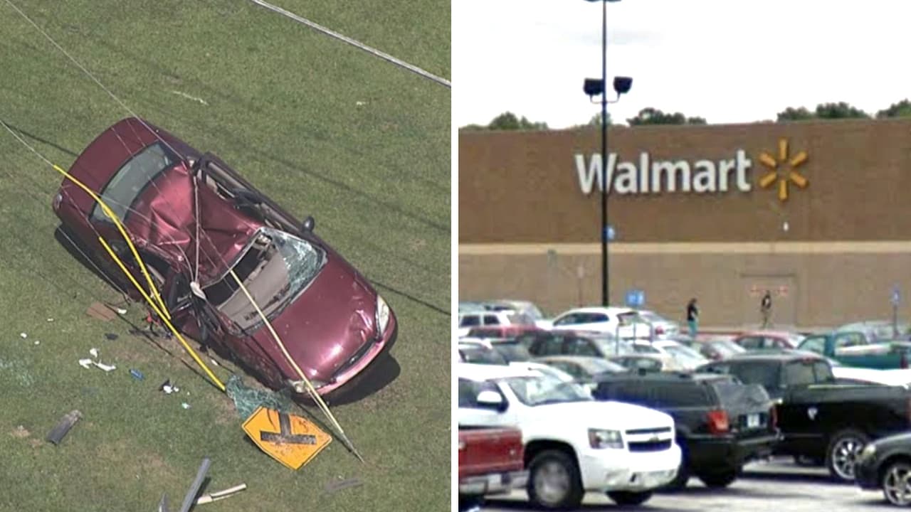 Robo violento en Walmart de Georgia termina con dos detenidos tras persecución
