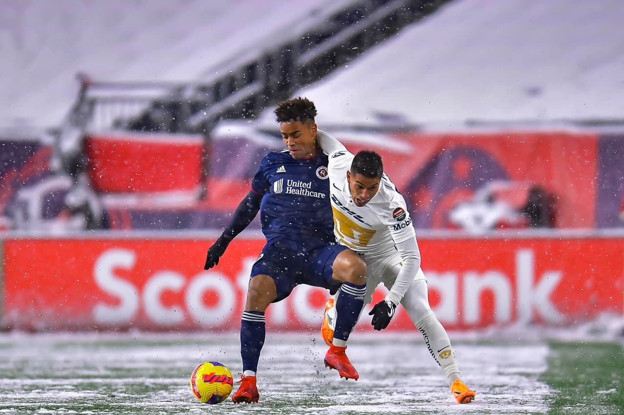 New England Revolution fue muy superior a los Pumas y se impuso gracias a un doblete de Adam Buksa y otro tanto de Sebastian Lletget.