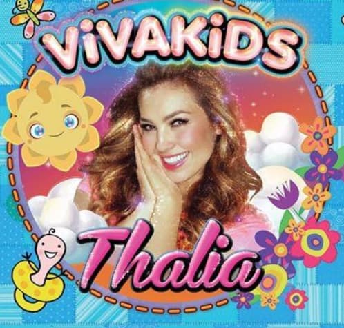 35. PARA CHICOS Y GRANDES. Thalía no sólo canta temas de amor y desamor, la mexicana lanzó un disco con temas para niños, el cual le valió una nominación a Latin GRAMMY como Mejor Disco Infantil Latino.