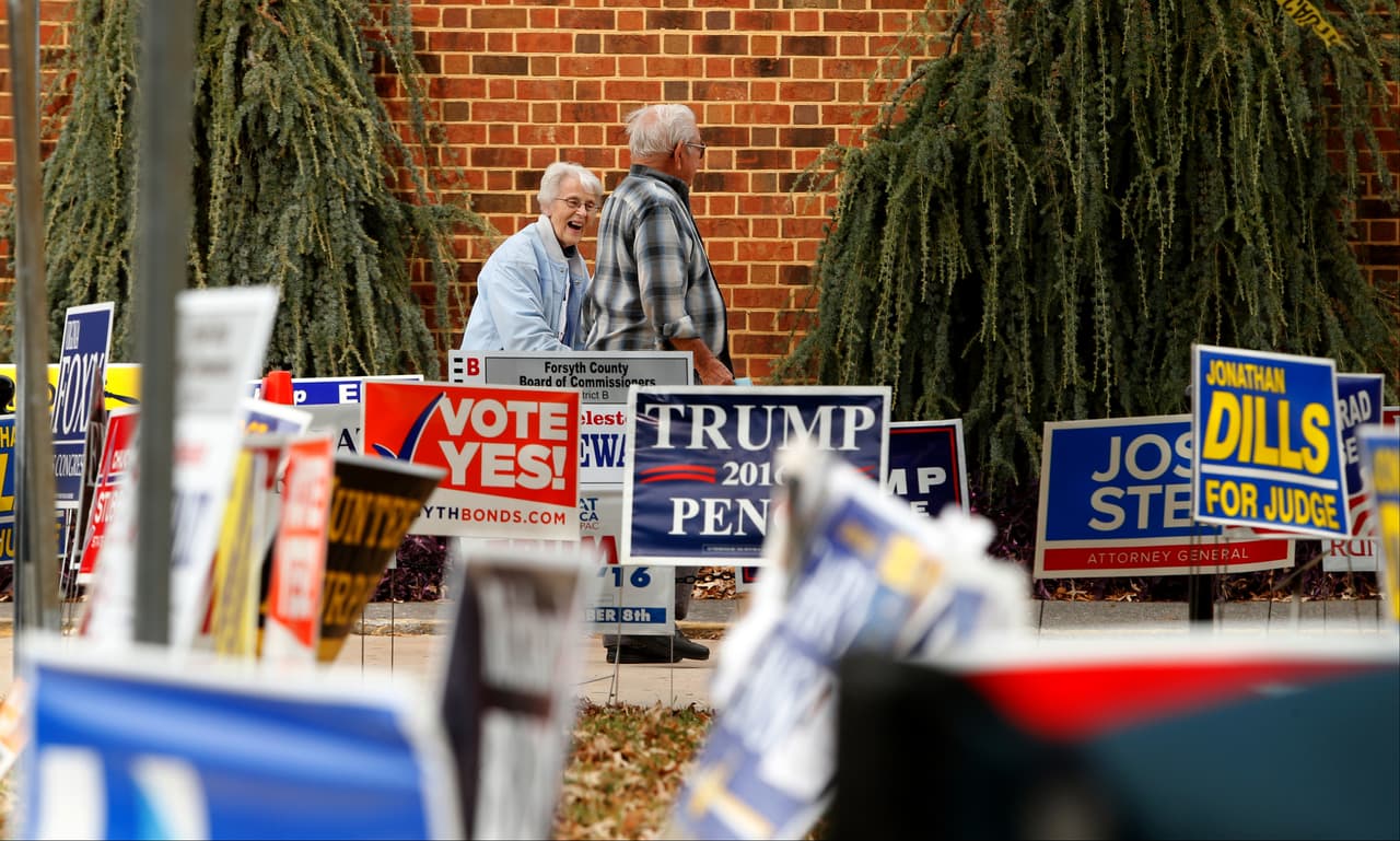 Trump gana Carolina del Norte y sus 15 votos electorales