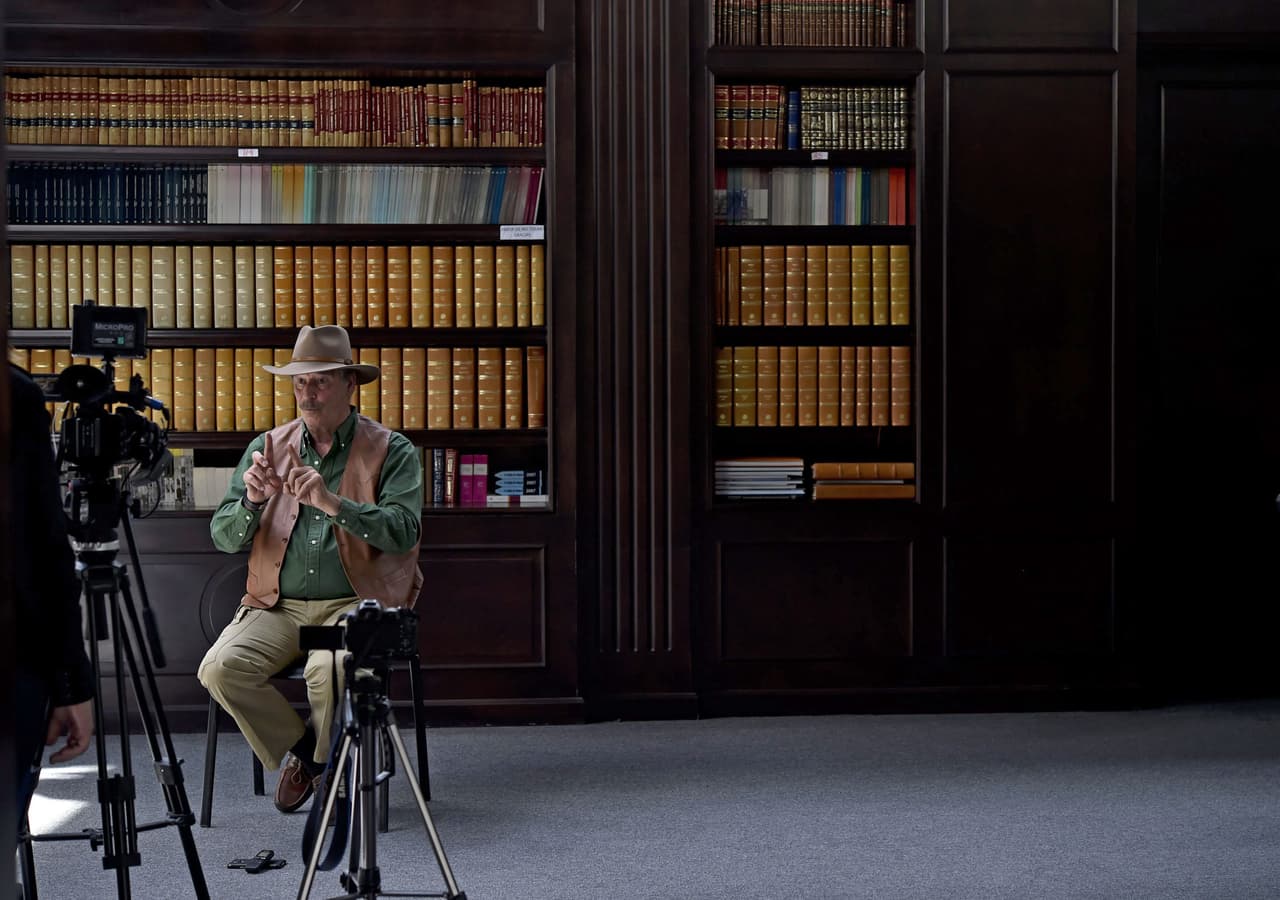 En una charla para la página web de la revista Quién, Aldán describió cuál fue su primera impresión tras ver a Fox: "La verdad es un hombre que sí impone bastante".