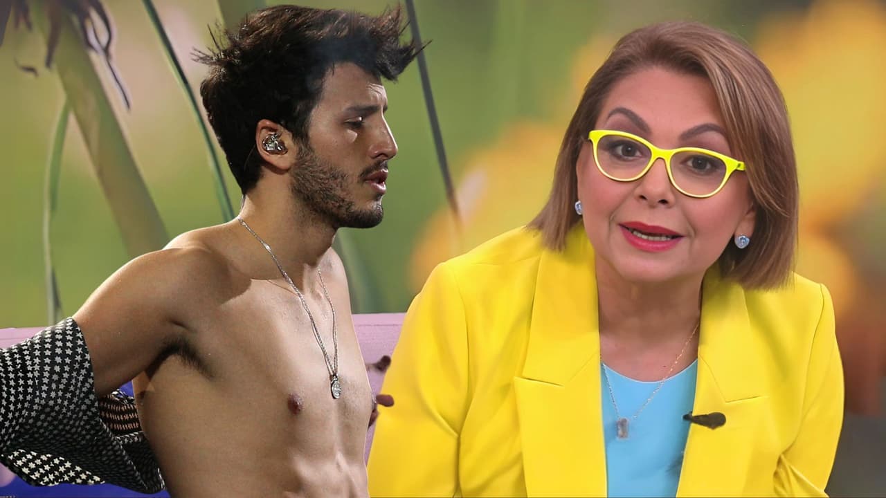 María Antonieta Collins se sorprende al ver a Sebastián Yatra quitarse la ropa
