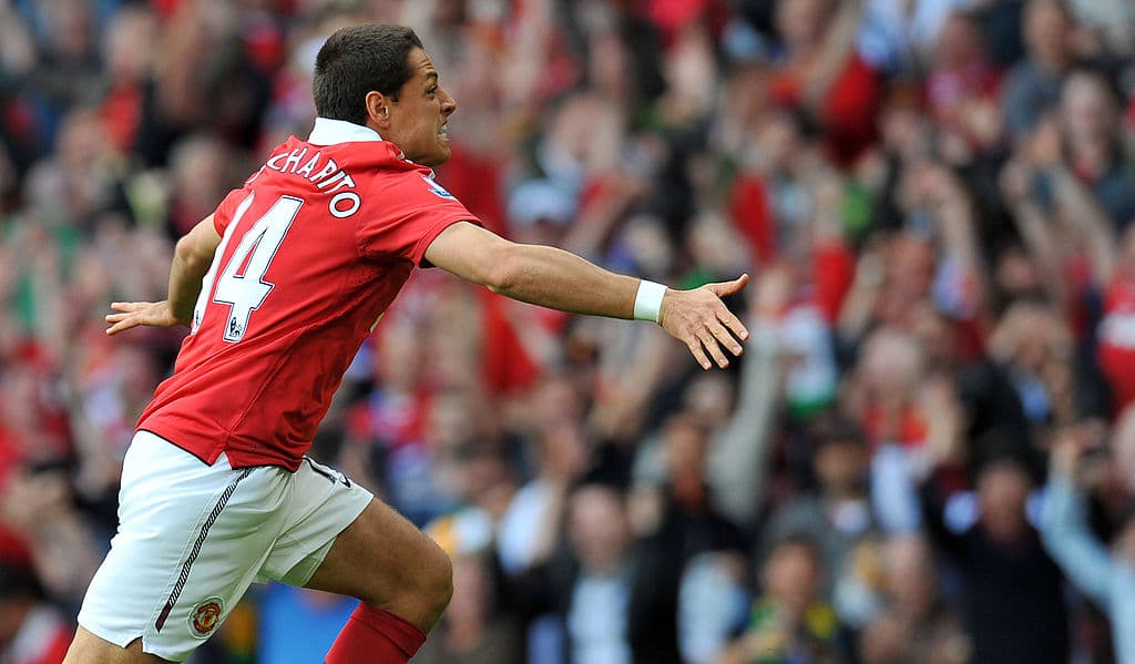 Manchester United recordó el gol de Chicharito a Chelsea en la Premier