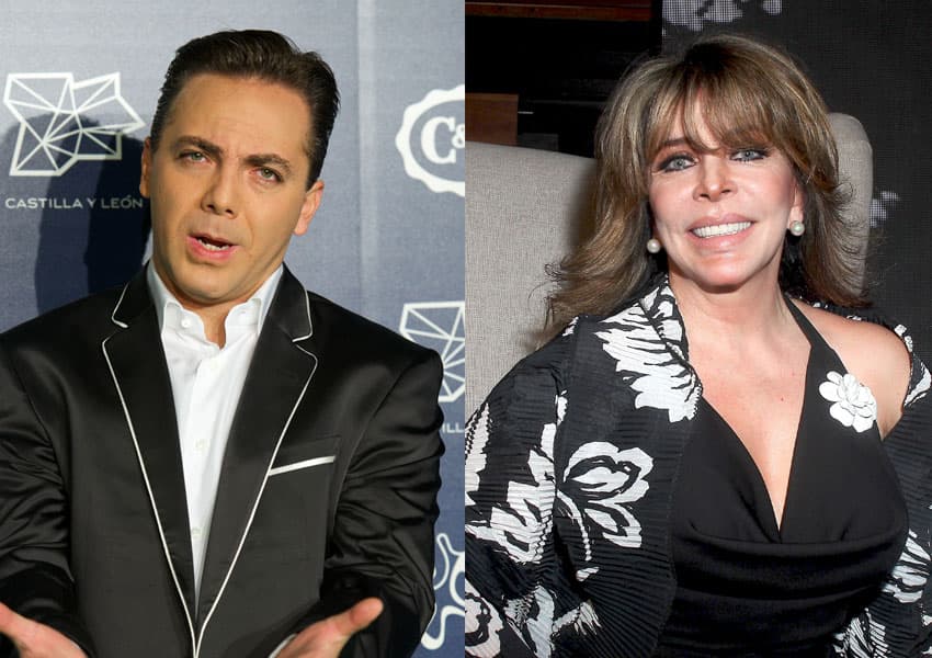Cristian y Vero Castro estuvieron muy distanciados en algún momento.