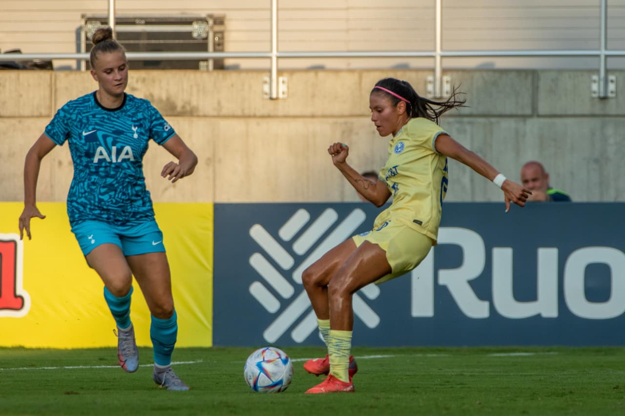 América se mide a Tottenham en la Womens Cup