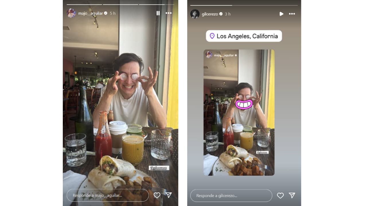 Gil Cerezo, novio de Majo Aguilar.