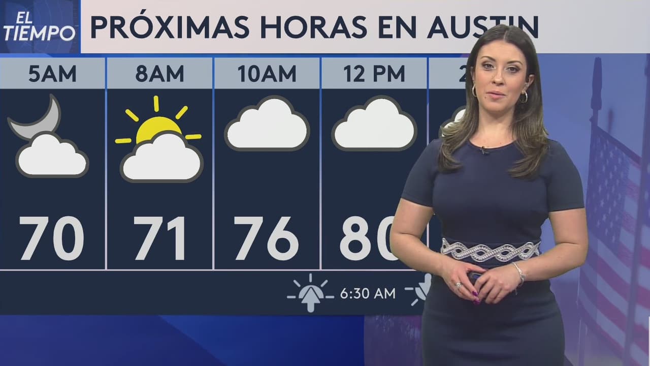 Tendrá Austin un lunes nublado, pero con porciones de sol
