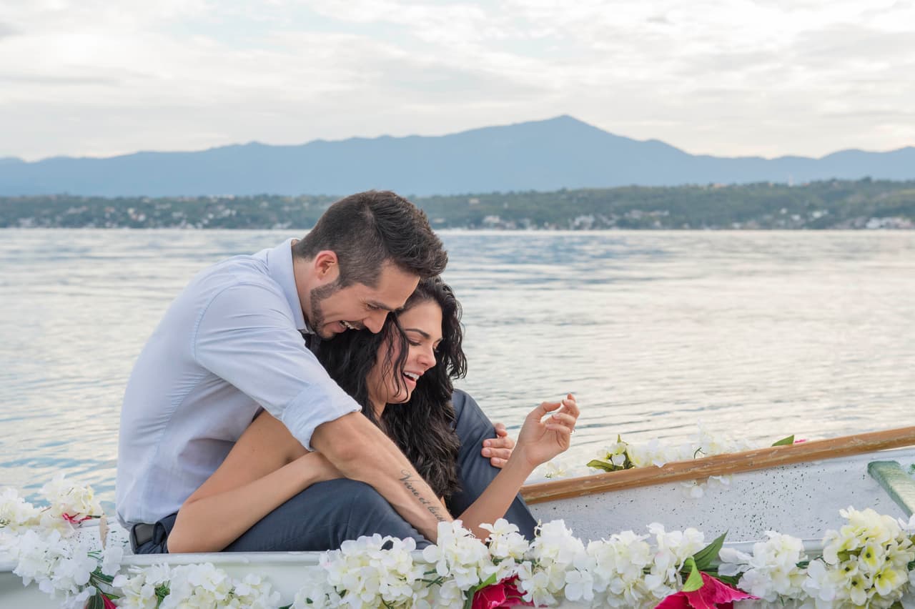 Livia y José Ron se la pasaron de lujo.