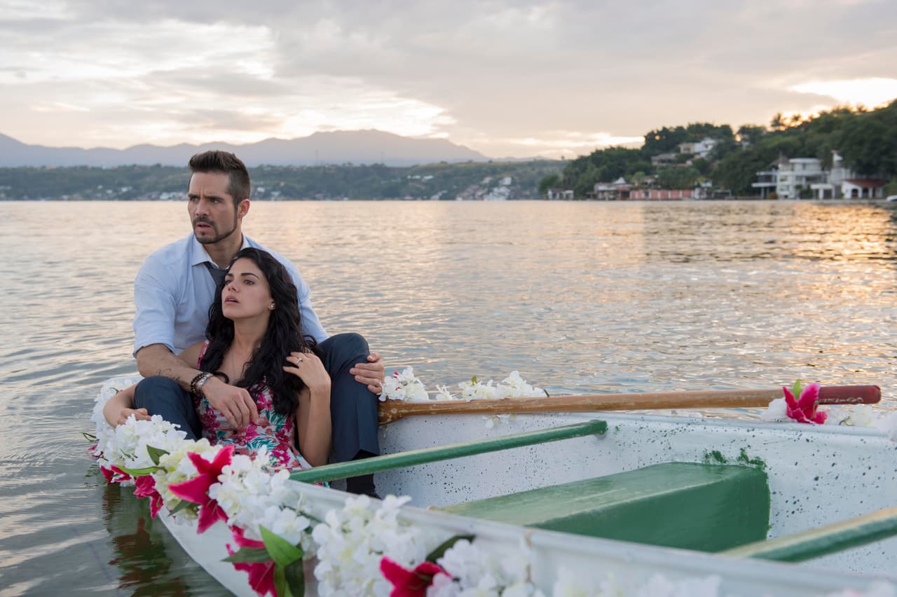 El buen clima fue partícipe en este día de grabación.