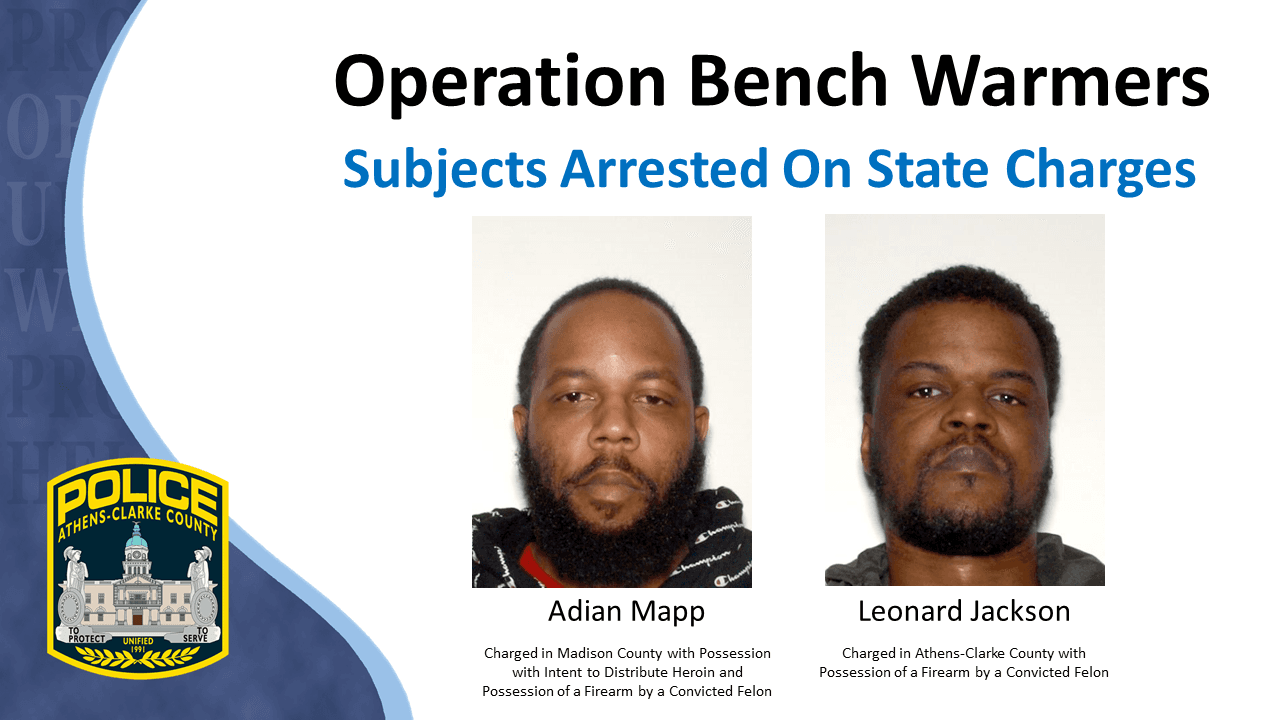 Adian Mapp y Leonard Jackson.