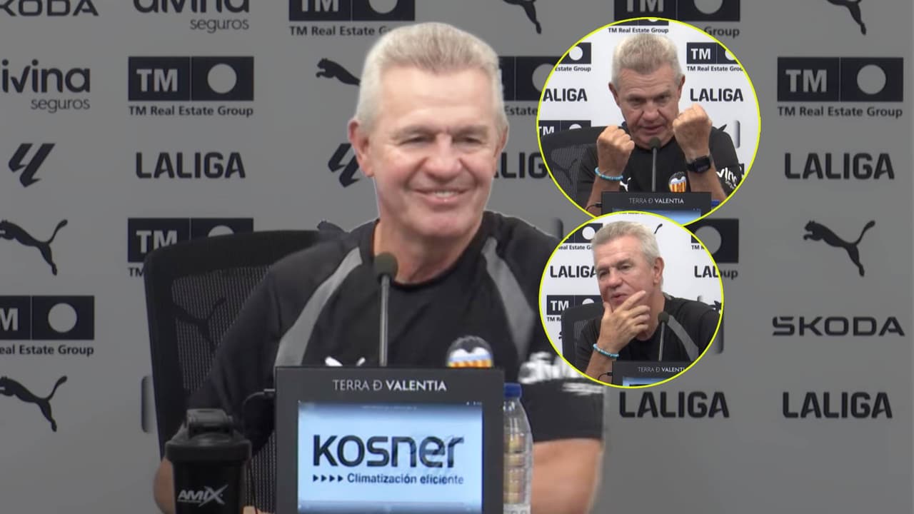 Javier Aguirre cuenta que se ha perdido en Valencia a horas de su debut en LaLiga