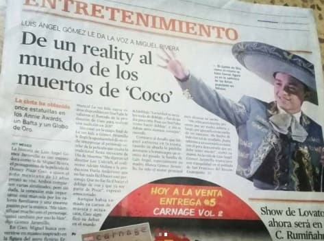 Luis Ángel es un niño que sabe perfectamente la responsabilidad de portar un traje de charro, y así como los grandes de la música ranchera, también ya tiene un sobrenombre: 'El Gallito de Oro'.