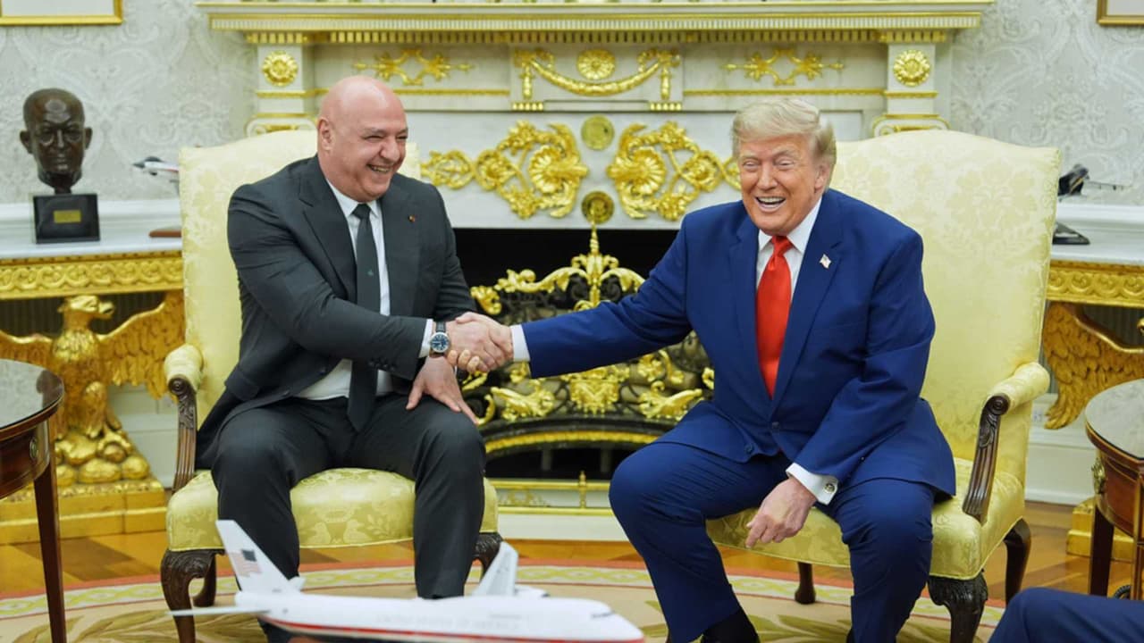 Donald Trump recibe al presidente del Líbano, Joseph Aoun, conversan sobre el conflicto en Medio Oriente