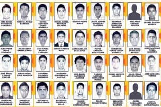 Fotografías de los estudiantes desaparecidos en Iguala, Guerrero. Fotografía de la PGR.