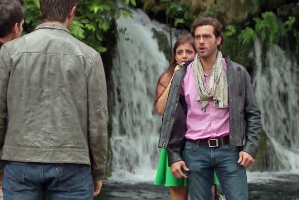 Por fortuna "Cristóbal" andaba cerca y la rescató de una desgracia.