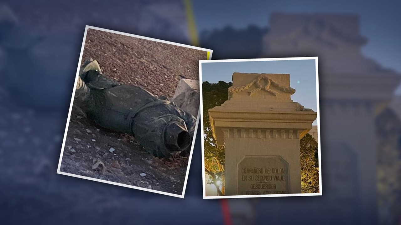 Derriban estatua de Juan Ponce de León antes de la visita del rey de España