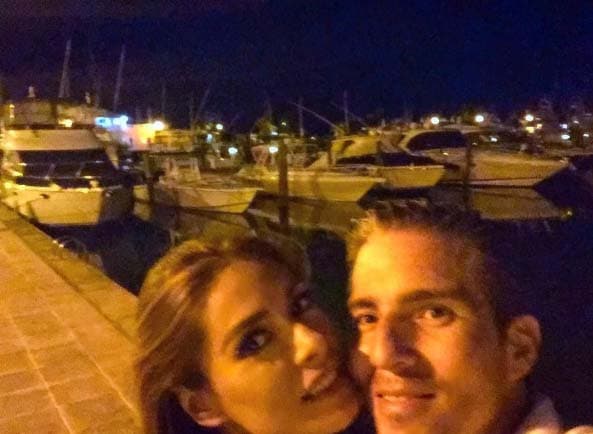 Fernando Reina, esposo de Galilea, es su fiel compañero y cómplice de viaje. Su visita a República Dominicana fue inolvidable.