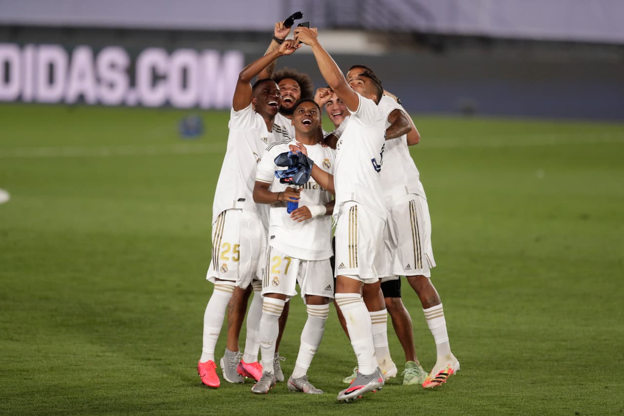 Real Madrid consigue su segundo título de Liga en la era Zidane y así fue como lo celebraron todos los miembros del club.