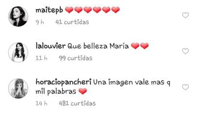 También destacó el comentario realizado por Horacio Pancheri, actor con el que se ha vinculado sentimentalmente a Marimar Vega durante los últimos meses.