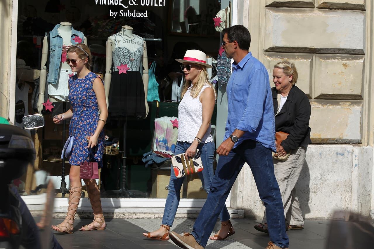 Visitaron la plaza Campidoglio Hilltop.