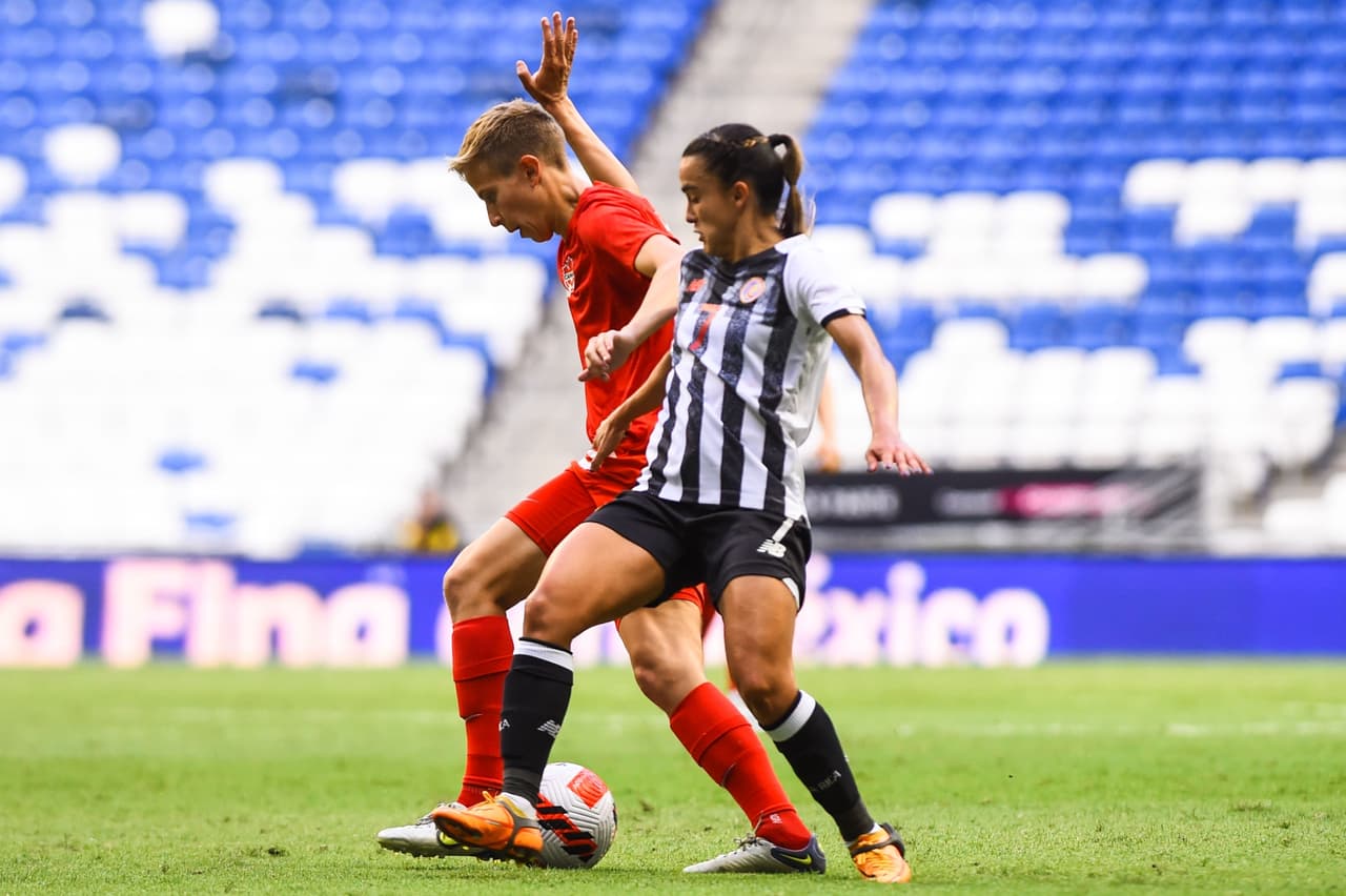 Canadá no permitió que Costa Rica diera la sorpresa y las venció 2-0 en el Estadio BBVA de Monterrey para así sellar su pase a Semifinales del Clasificatorio Femenil Concacaf W con paso perfecto.