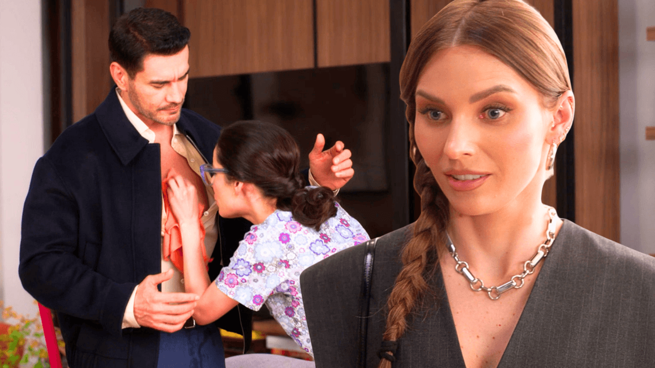 Kassandra sorprende a Consuelo tocando a Joaquín | Tan Cerca De Ti, Nace El Amor | Capítulo 6