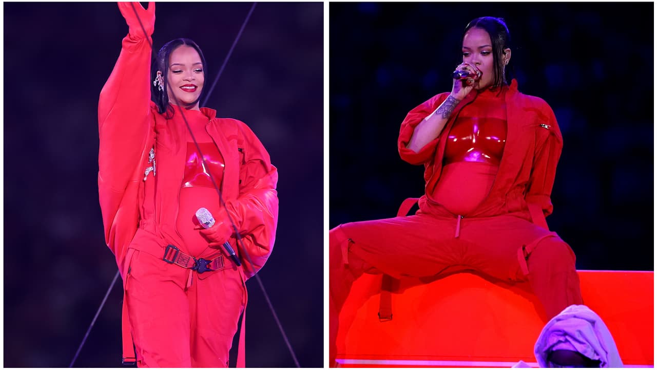 Rihanna presume embarazo en pleno Super Bowl: pone de cabeza internet con la llegada de su segundo bebé