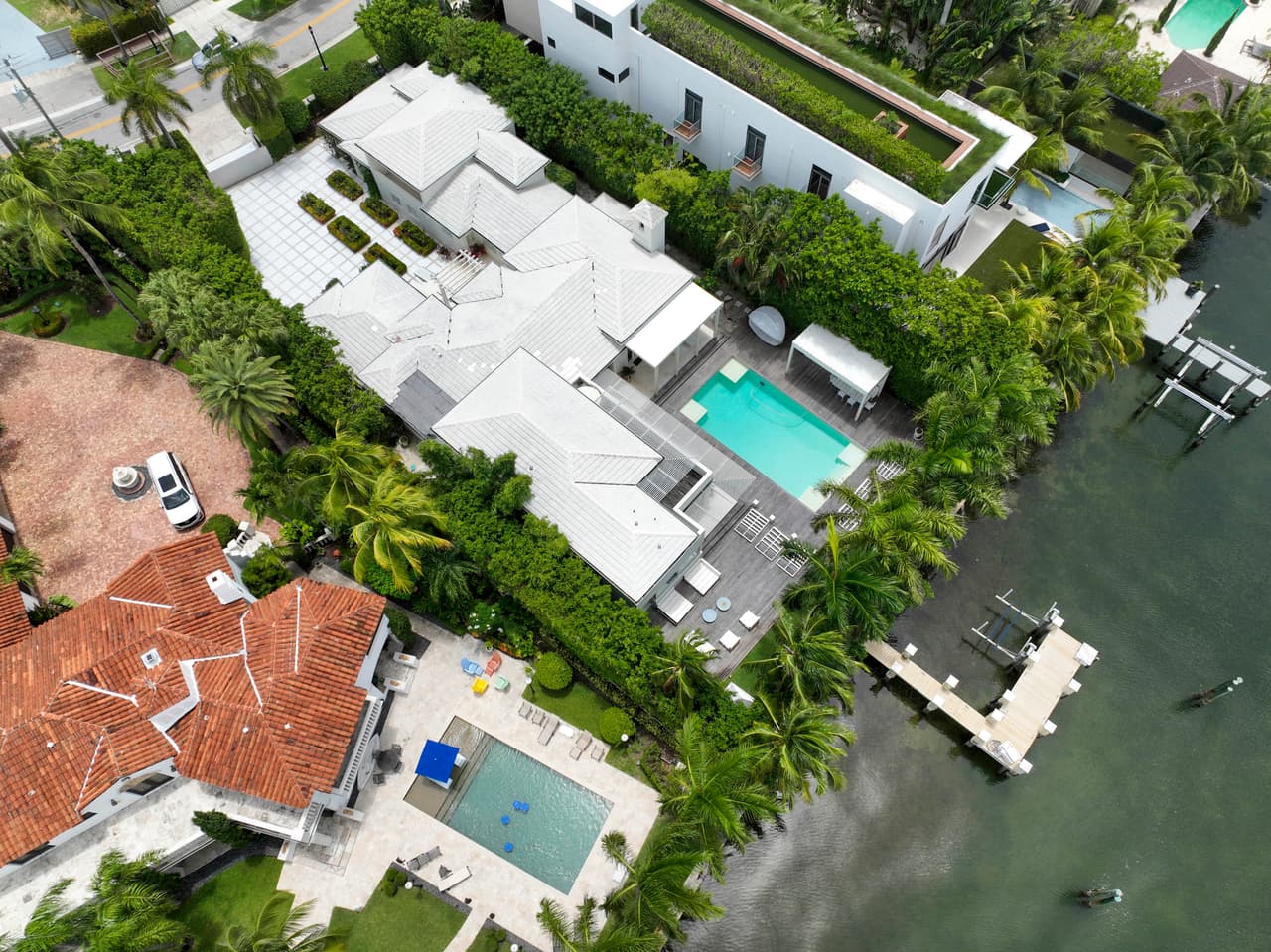 Shakira y los chicos vivirán en esta mansión en Miami. 
<br>