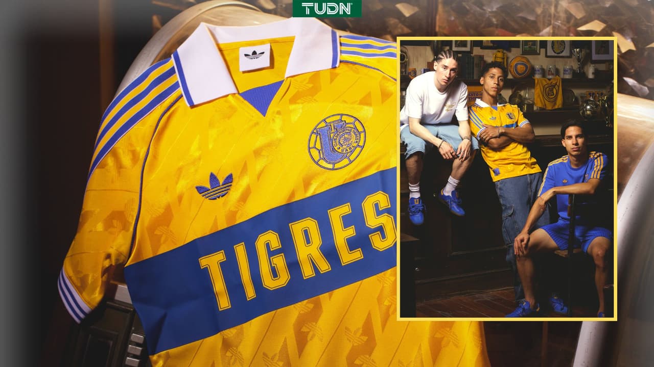 Tigres lanza playera y colección de ropa deportiva retro