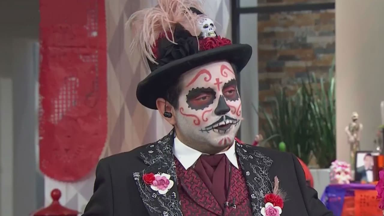 El sombrero de copa o de catrín es un detalle que no podía faltar para completar la caracterización.