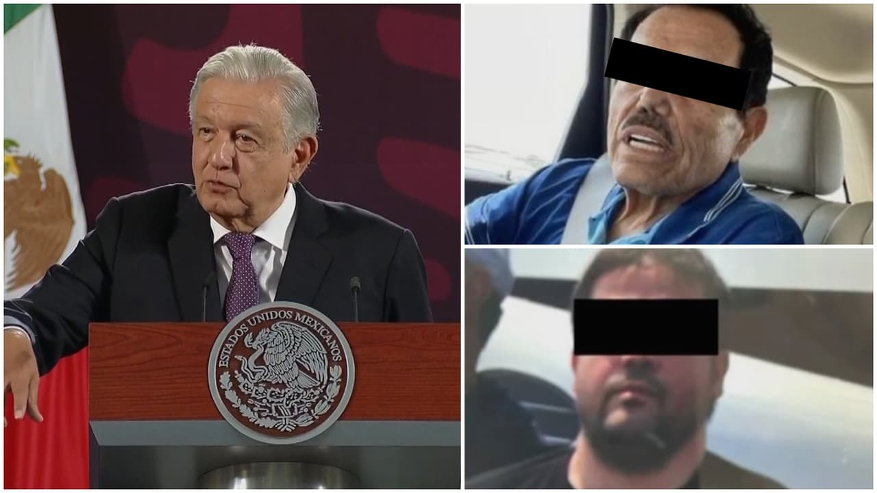 Tras 20 horas de silencio, AMLO habla sobre arrestos de ‘El Mayo’ Zambada e hijo de ‘El Chapo’