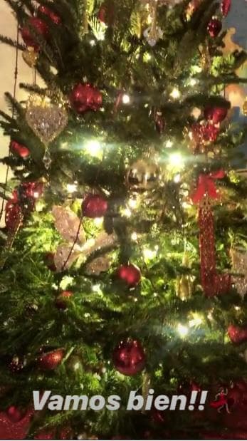 Aunque Francisca no es un experta en decoración, se esfuerza para que su casa exprese la magia de estas fechas.