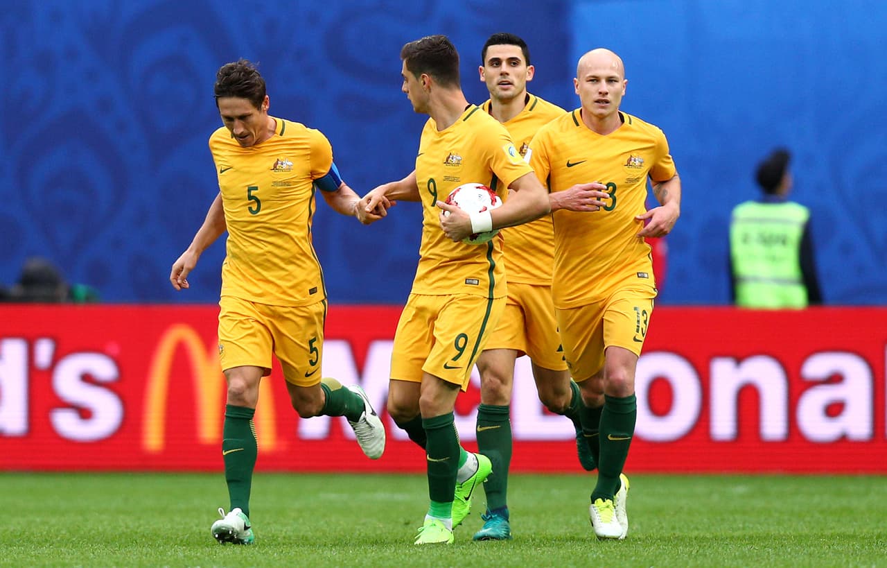 Mark Milligan (Australia): gol de penalti contra Camerún.
