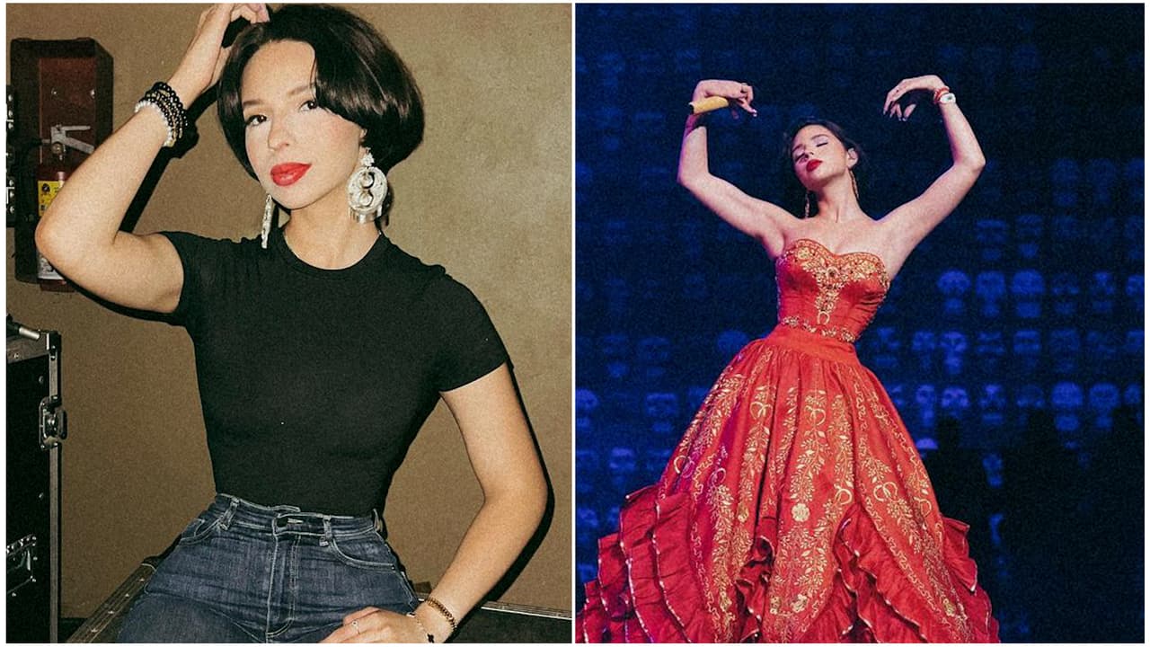 “Me quité dos costillas”: Ángela Aguilar sorprende a Jomari al 'revelarle' el secreto de su cinturita