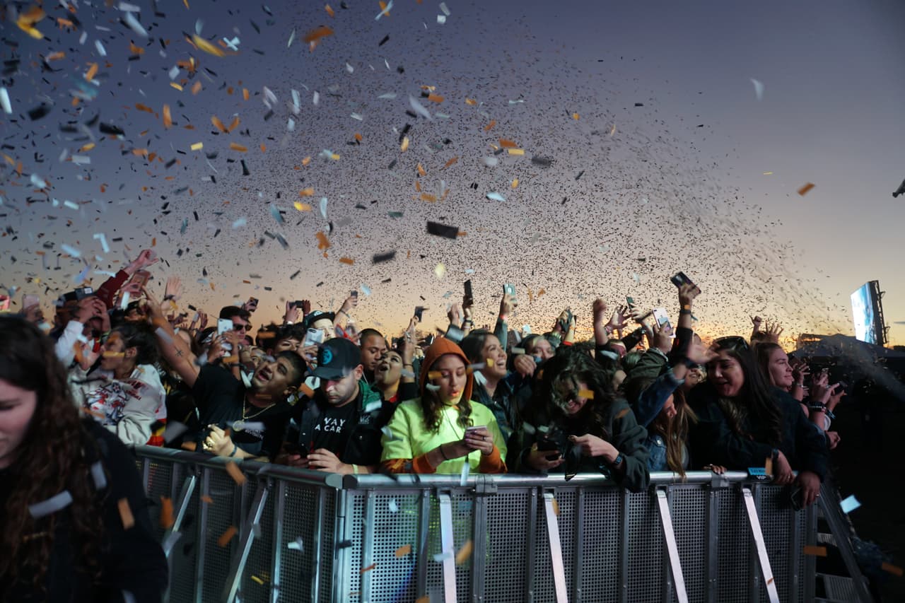 Massive crowds gathered to watch a variety of hip hop groups, from Bamsworth Belli to Wiz Khalifa. These are just a few of our favorite crowd photos.