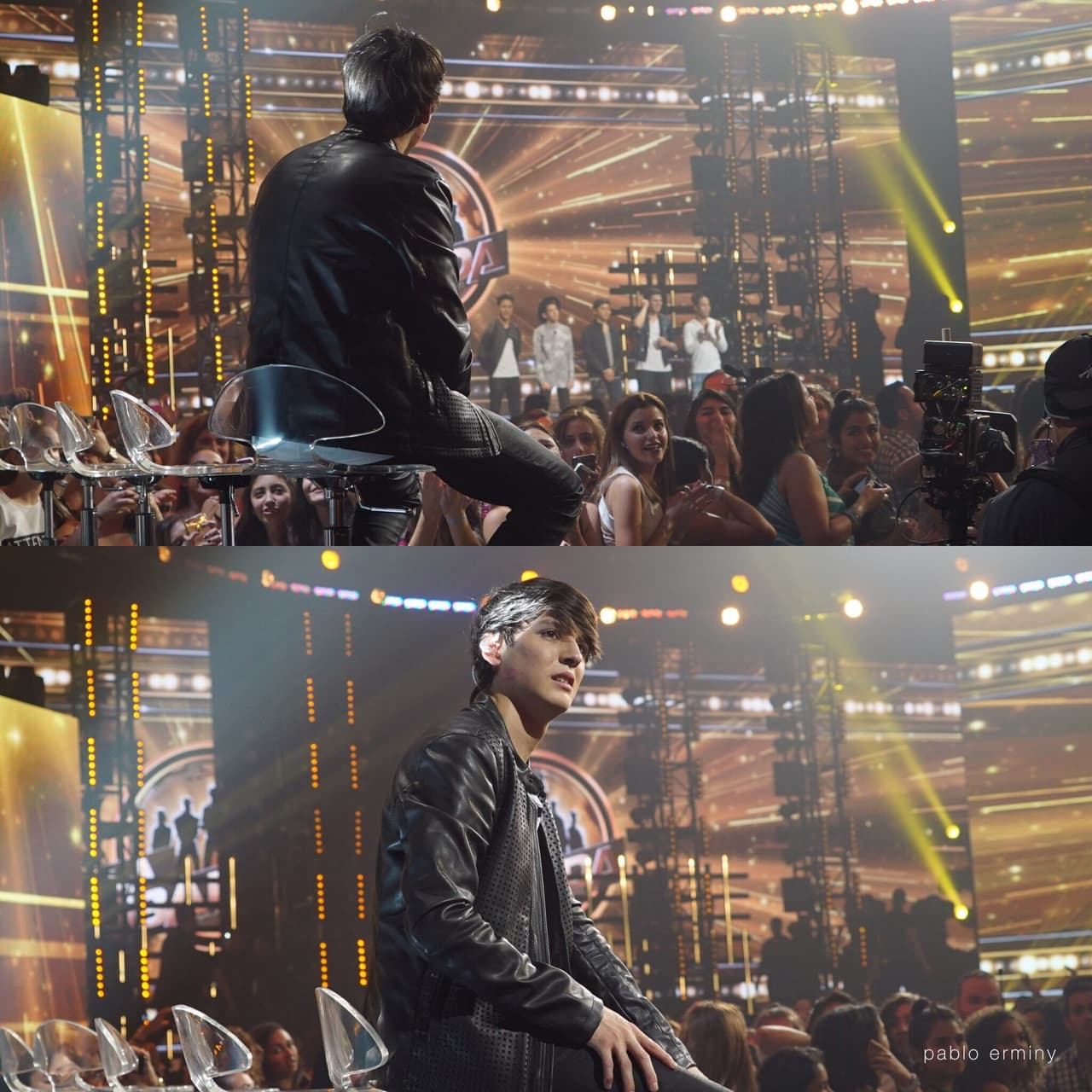 Mira esta colección de imágenes exclusivas del año pasado, en donde vimos a Christopher ya elegido como el primer finalista.