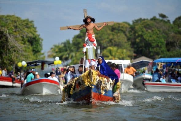 Se celebra entre los islotes del lago Cocibolca en Nicaragua.