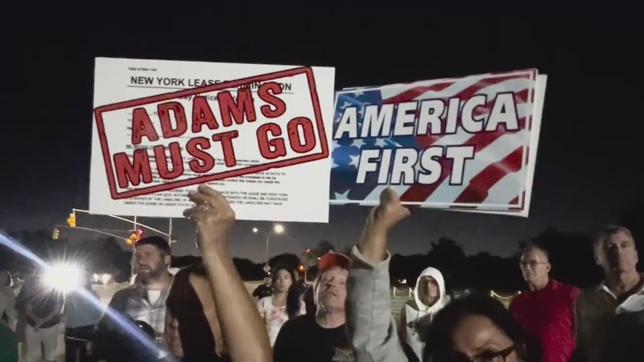 Vecinos de Brooklyn protestan por próxima apertura de refugio para inmigrantes solteros
