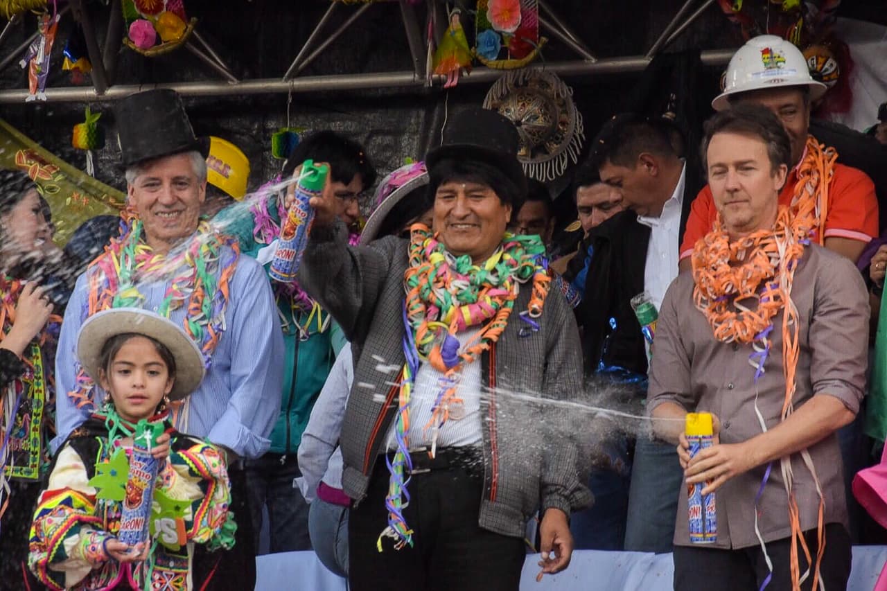 Norton mostró más adelante su entusiasmo con el país.