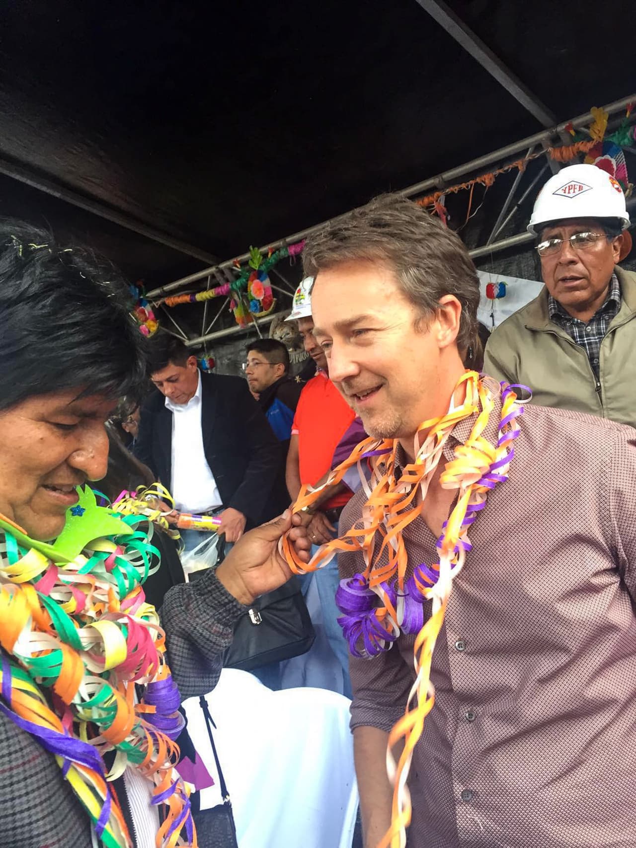 También discutieron algo de política.