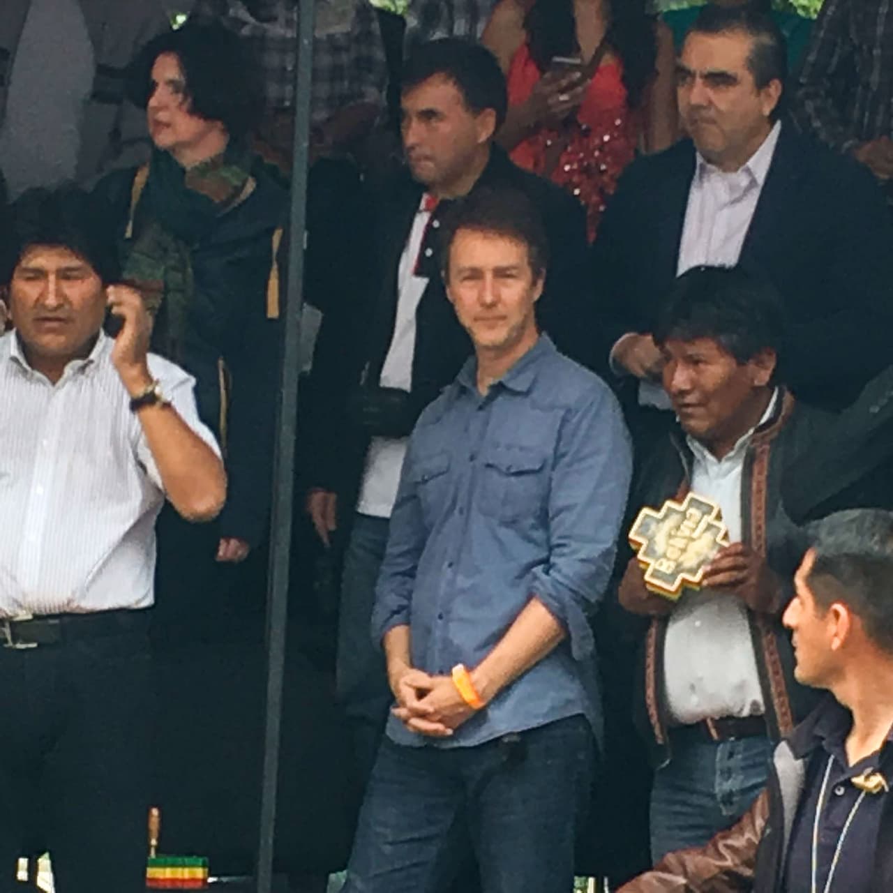 El año pasado, otro famoso de Hollywood fue invitado: Jude Law.