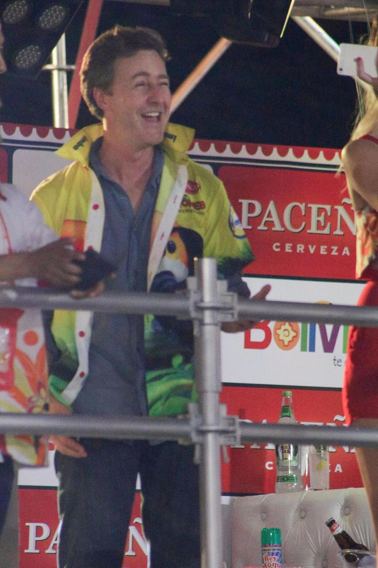 ¡Mira qué emocionado!