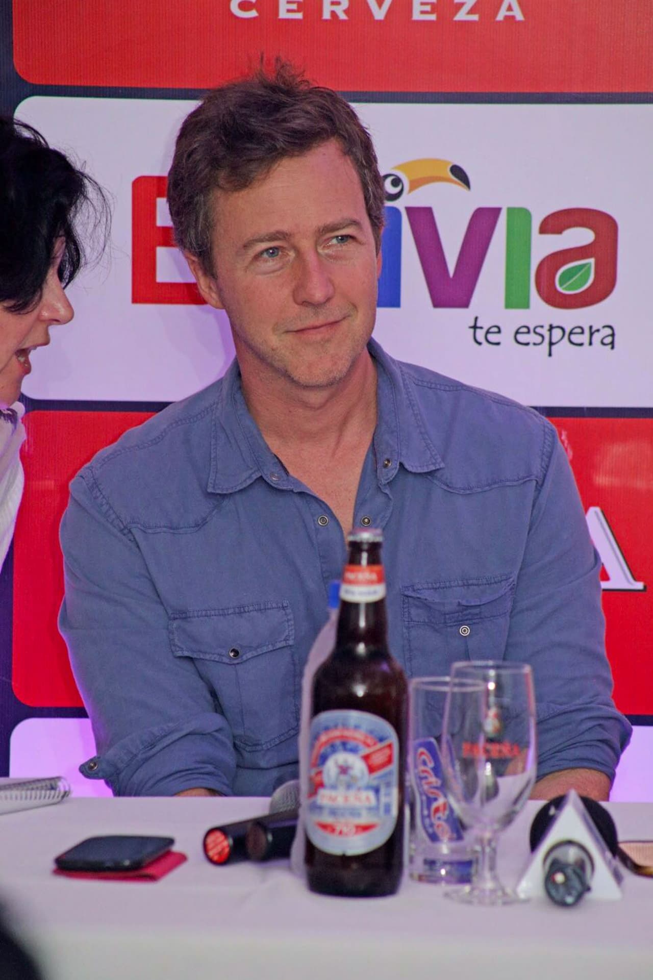 El actor se la paso muy bien en su visita al país sudamericano.