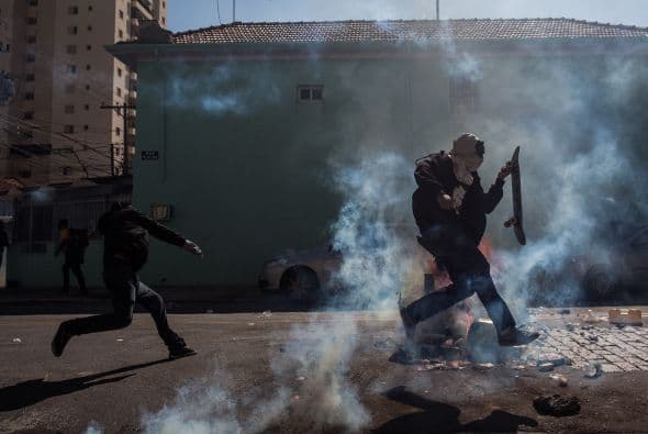 Protestas en Brasil