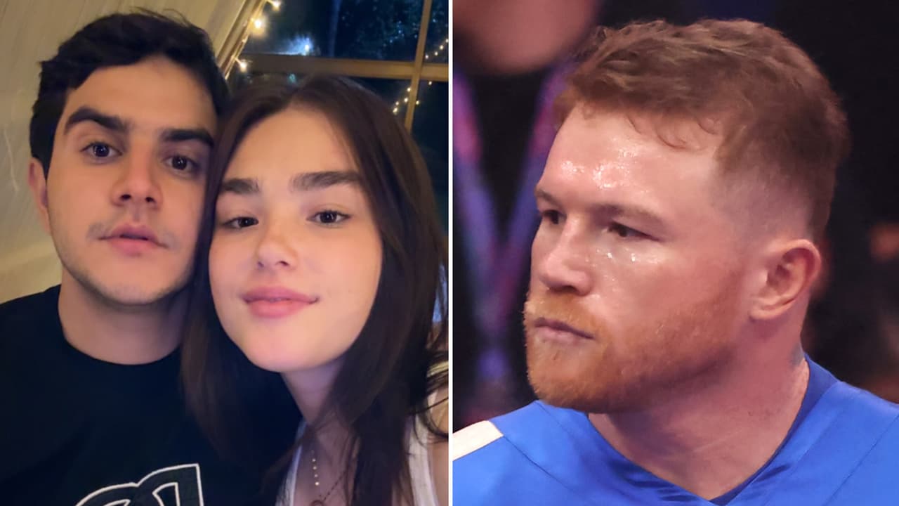 Hija de 'El Canelo' celebra primer aniversario con su novio con cena romántica frente a enorme pecera