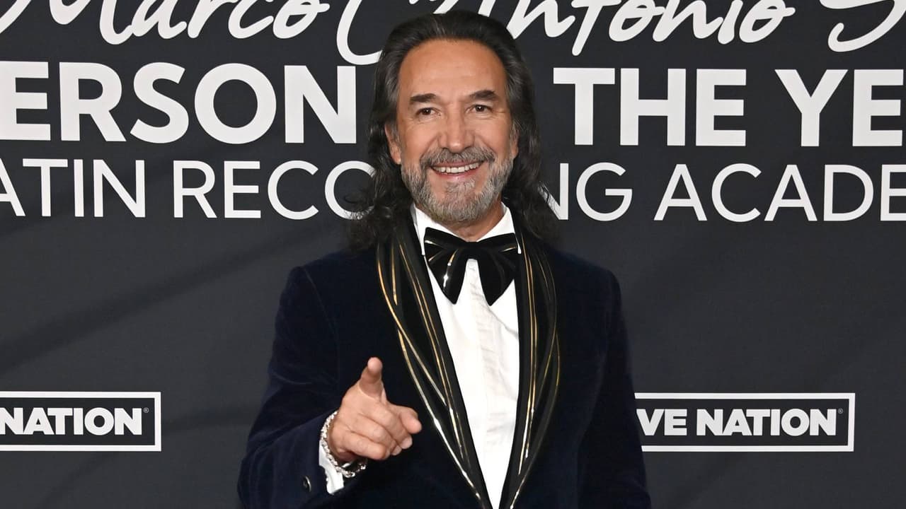 Latin GRAMMY 2022: Marco Antonio Solís recibió la distinción Persona del Año