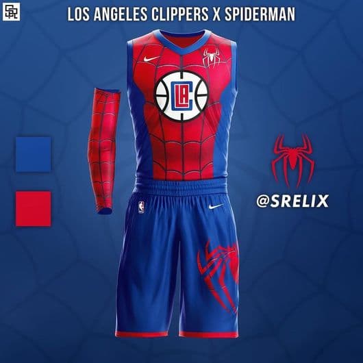 Los Ángeles Clippers = Spider Man