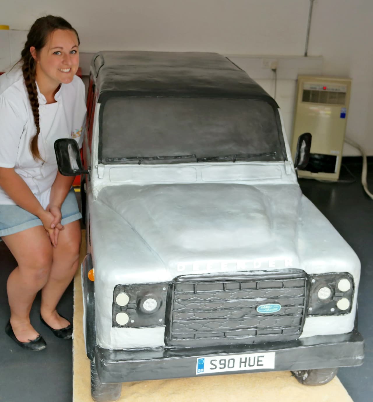 La responsable de este pastel es Lara Clark, originaria de Brownhills en el Reino Unido.