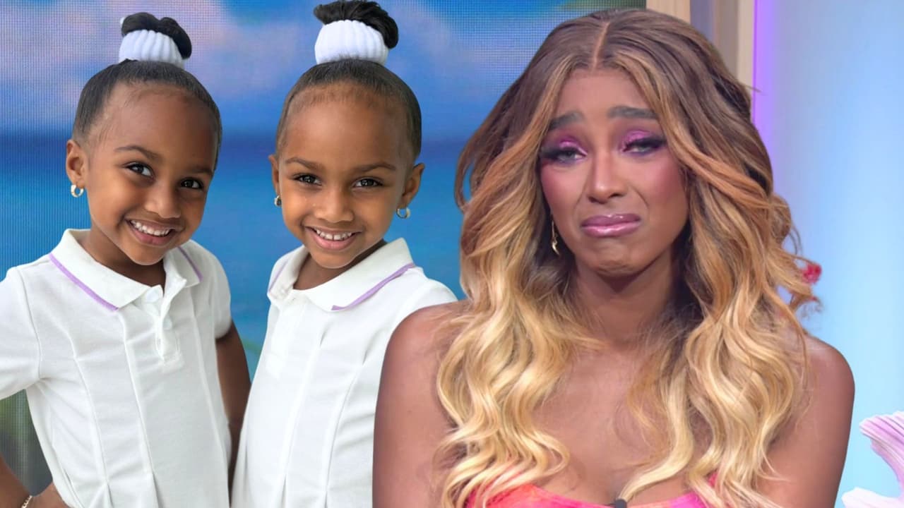 Amara La Negra llora y se disculpa con sus hijas por su ausencia